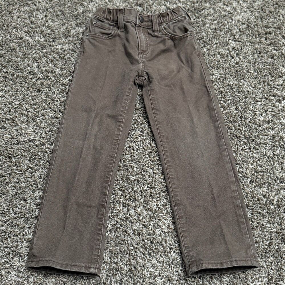 Toddler Size 5 GAP Denim Boy Brown Jeans